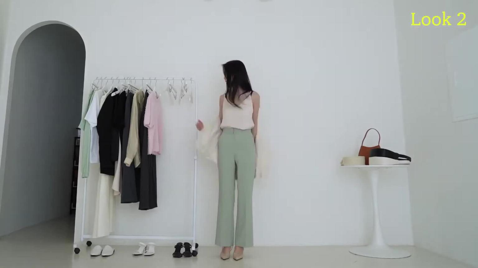「gguui」2021 SS Lookbook|韩国时尚博主穿搭|娇小甜美159cm 预览截图 8