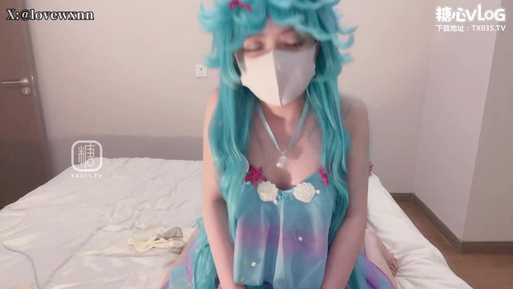 【王者荣耀】可爱奈奈cos朵利亚 化身女主播被色魔邻居强插内射 预览截图 9