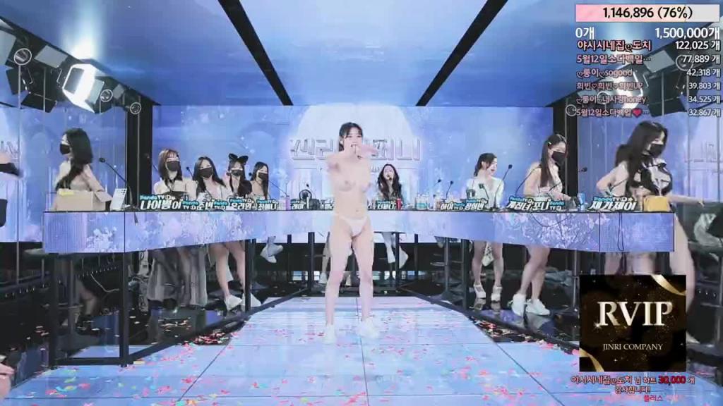 韩国主播 女团脱衣热舞秀 -04 预览截图 2