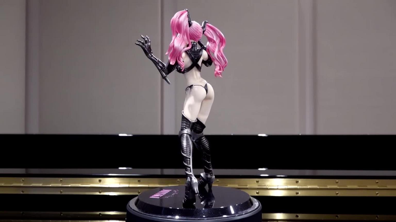 《地狱老师》眠鬼1/7成品手办开封!Hell Teacher Nube Minki 1/7 Figure Unboxing! 预览截图 11