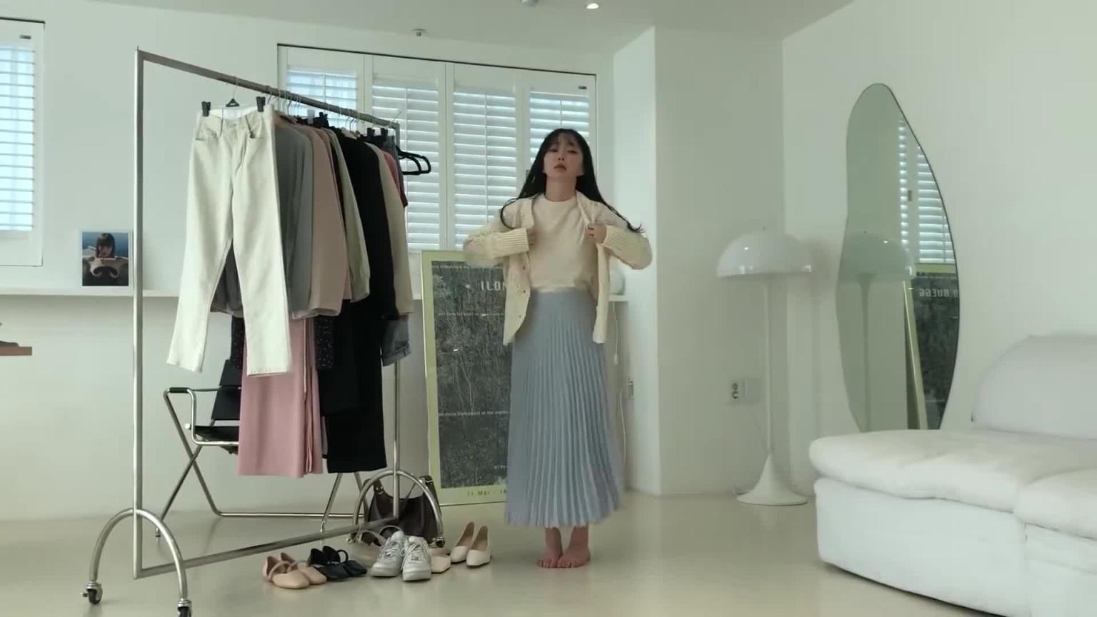 「eunbi」2021 SS Lookbook|韩国时尚博主穿搭|1.娇小甜美158cm 预览截图 7