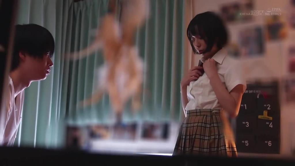 在家里让妹妹穿上学校泳装，随时都能插入。～未开发的身体被哥哥扭曲的爱所吞噬～ 桃色家族Vol.44 枫丽莉 SDMF-044 预览截图 1