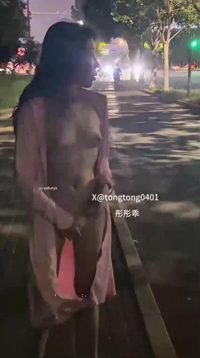 2 【重金定制】网红母狗[彤彤乖]完美露脸！挑战极限露出，风油精玩B玩废了啪啪必须3P以上才行！ 预览截图 4