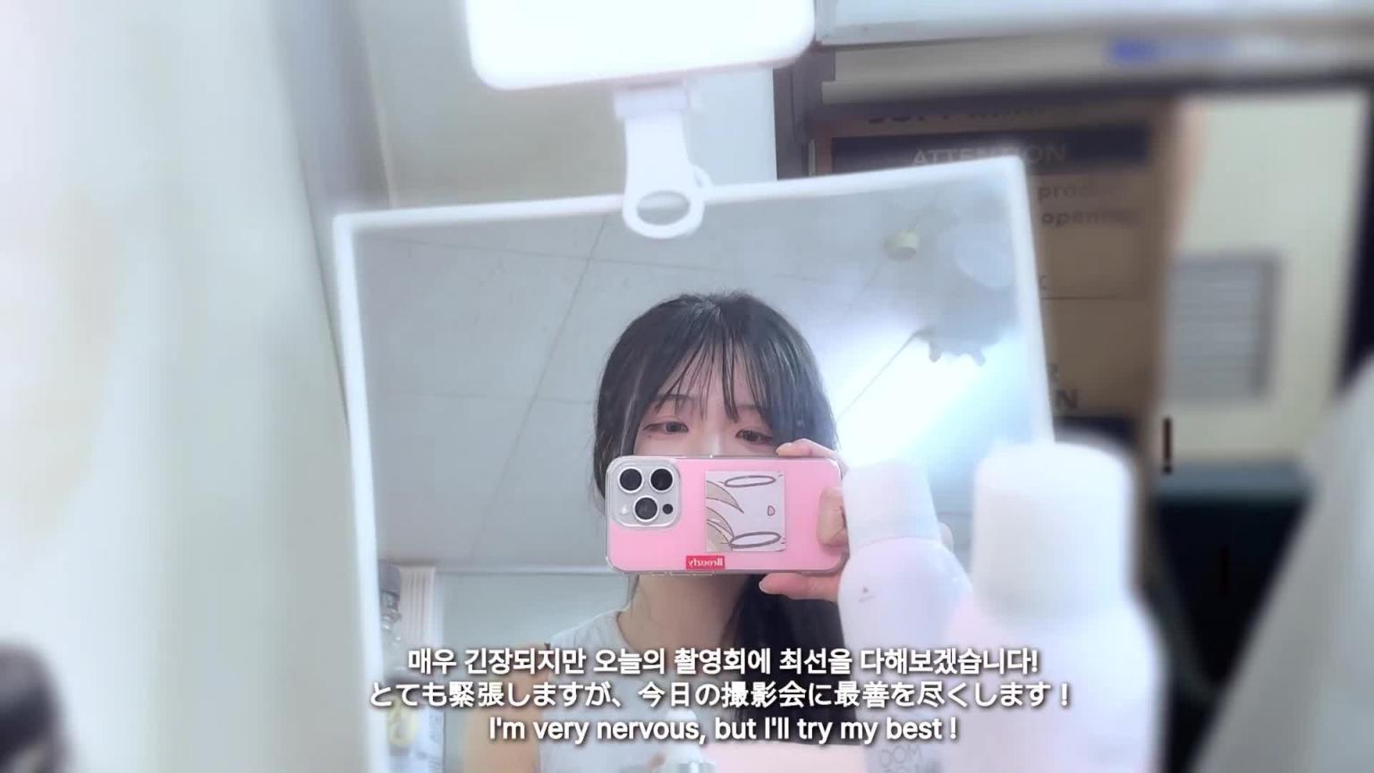 日本凹版模特是做什么的？韩国还没有的文化拍照会！ furesshuguraba撮影会首次VLOG东京Guravure写真拍摄Vlog 预览截图 3