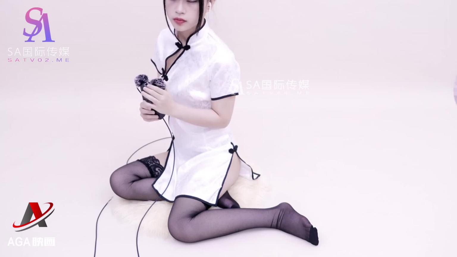 【ASMR】晓美旗袍诱惑-弹舌音按摩喘息 预览截图 3