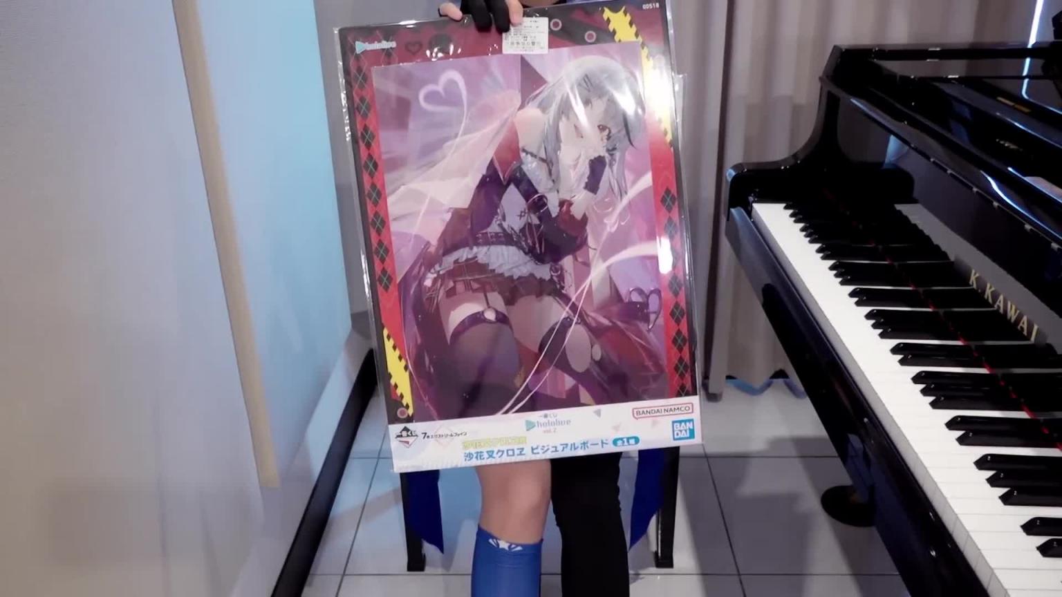 一番抽签horo实况录音视觉板(4种)开封!ICHIBANKUJI HOLOLIVE Visualboard(4 kinds) Unboxing! 预览截图 12