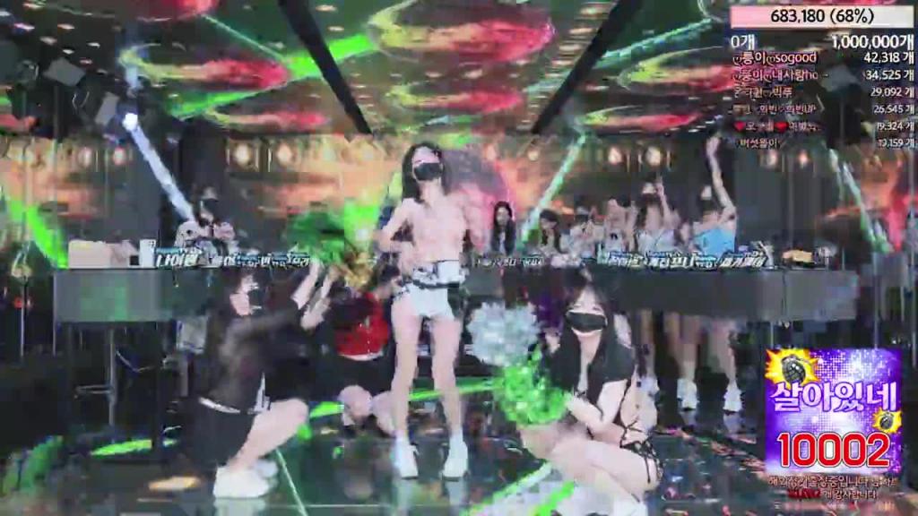 韩国主播 女团脱衣热舞秀 -03 预览截图 8