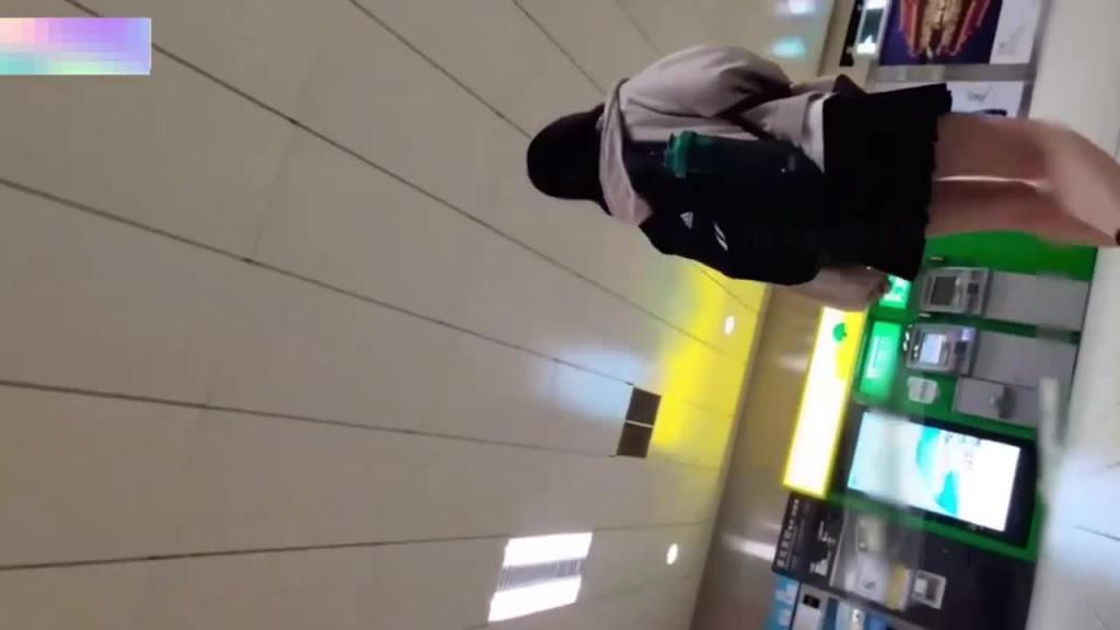 【地铁抄底】极品无毛小骚逼不穿内裤去上学 预览截图 7