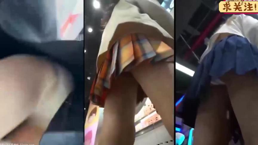 商场极品抄底各种JK小姐姐全是有对象的，刺激 预览截图 12