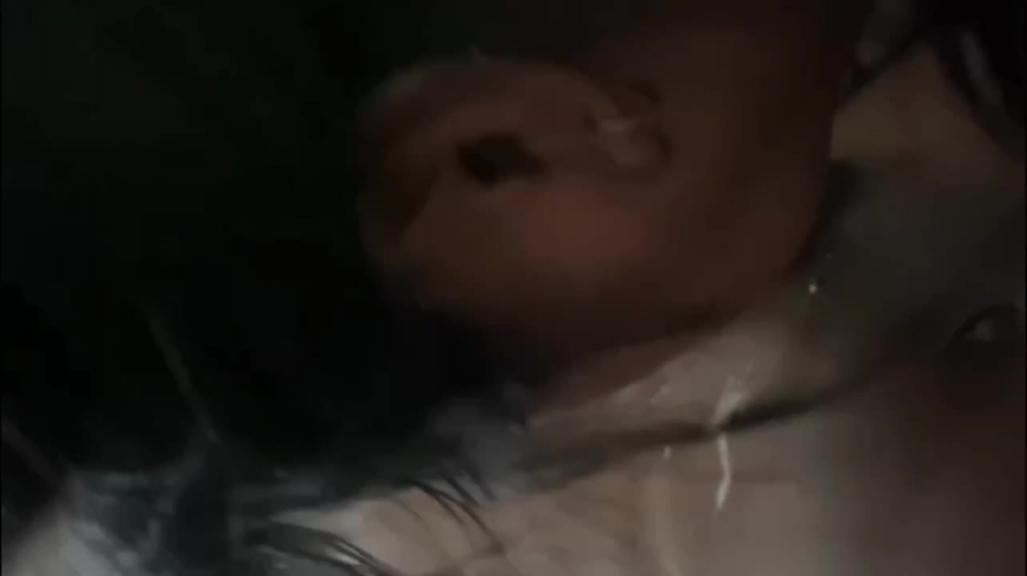 【网爆泄密-亚裔少妇出轨黑人】吃黑鸡巴 满嘴唾液拉丝,内射深喉 预览截图 4