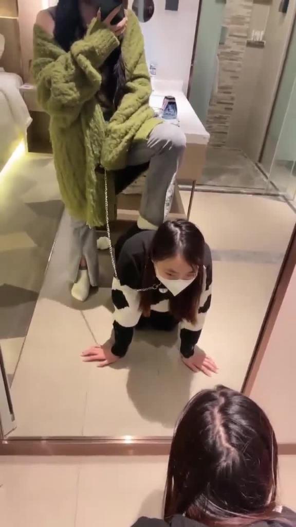 【橘子没熟】是不是主人的小母狗,狗怎么叫,声音让人怀孕 预览截图 2