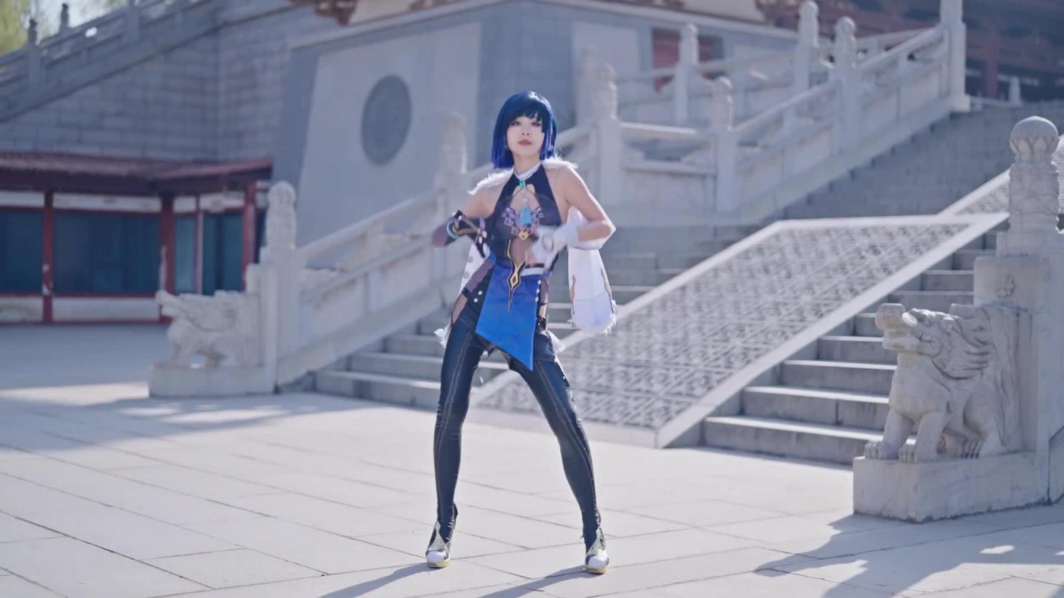 【(G)I-DLE Nxde🎵丨Dance丨ダンス】 #cosplay #甘雨 #刻晴#OL #jk #女僕 #旗袍 【Nanka南】 预览截图 6