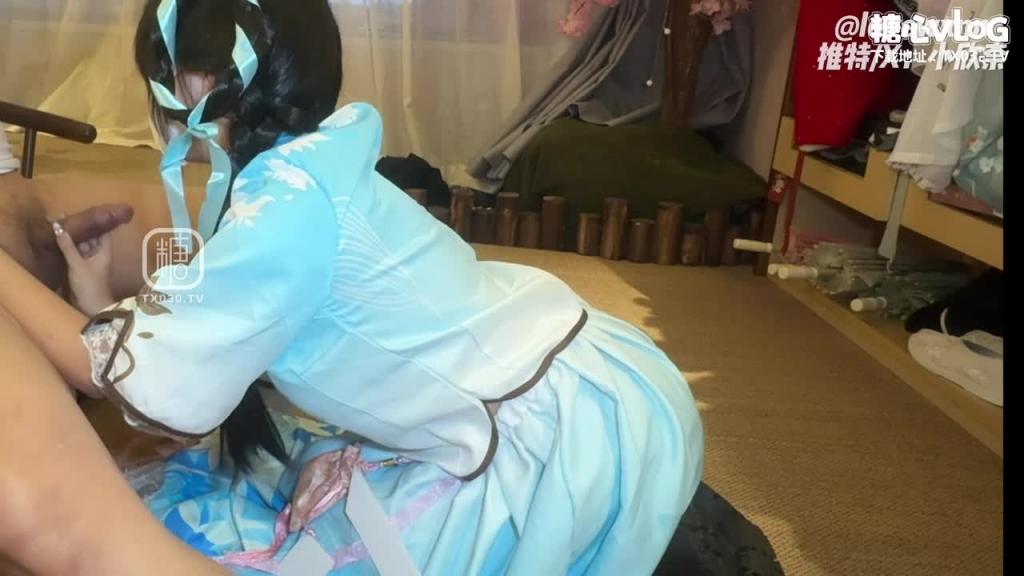 【王者荣耀】西施妹妹嫩穴榨精 饥渴欣奈cos西施深喉侍奉哥哥肉棒 骑在鸡巴上主动骑乘被内射 预览截图 2