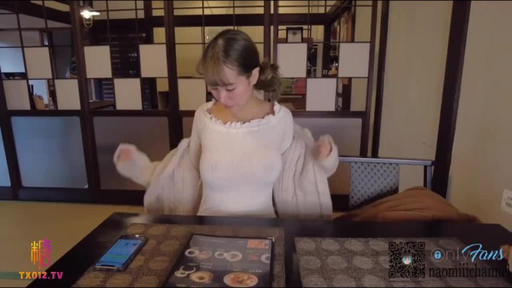 【Naomiiihub】咖啡馆露出后去酒店把她内射了-巨乳露出内射中出 预览截图 1