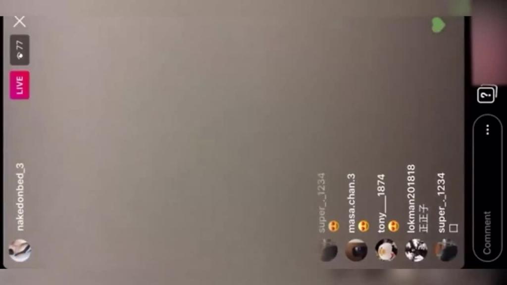 【吃瓜流出】直播香港MK在IG开Live直播中出自己女友 预览截图 5
