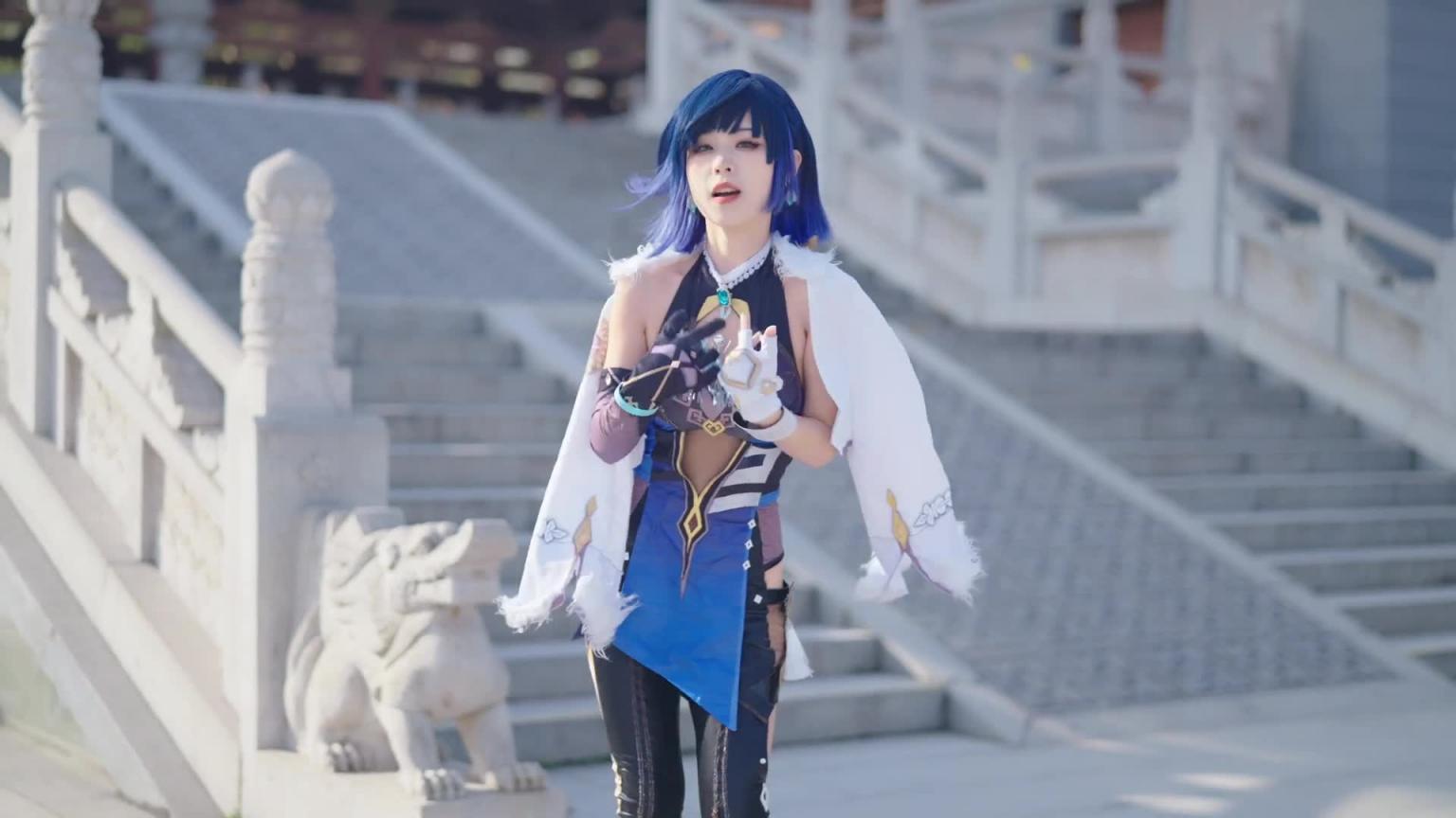 【(G)I-DLE Nxde🎵丨Dance丨ダンス】 #cosplay #甘雨 #刻晴#OL #jk #女僕 #旗袍 【Nanka南】 预览截图 8