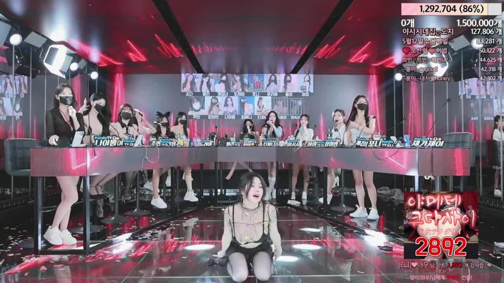 韩国主播 女团脱衣热舞秀 -05 预览截图 7