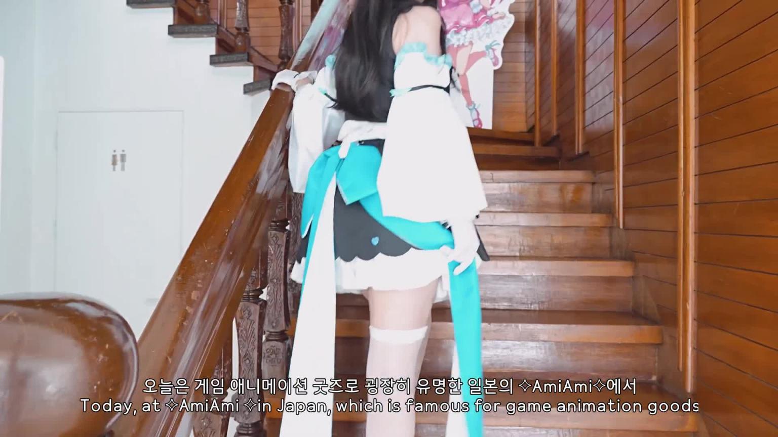 莫莫里娜在首尔第一家女仆咖啡馆当了一天女仆!--MomoRina 预览截图 1