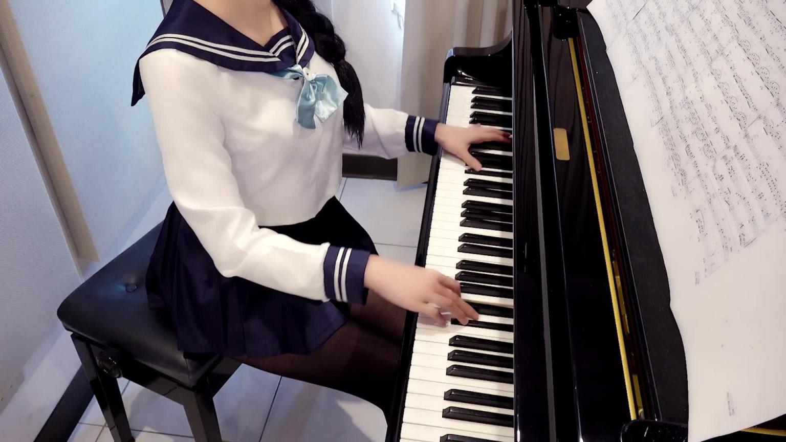 艺术之战第 2 季 Kaitama/Gadori OP Ao no Sumika 北谷达哉 [钢琴]--Pan Piano 预览截图 9