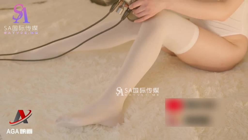 AT352-ASMR白丝少女-丝袜夹腿音 预览截图 1