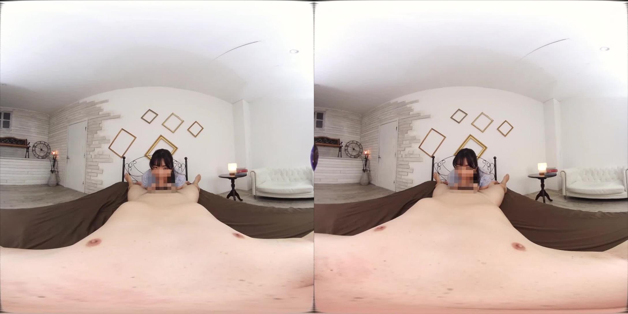 【1】VR 龟头顶到脸颊突起侍奉口交 由爱可奈 第一集 h_1282mxvr00026 预览截图 9