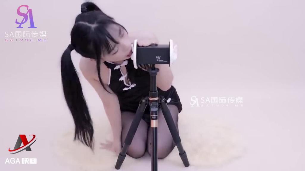 AGAT105-ASMR晓美黑丝旗袍-深度舔耳含住你的耳朵 预览截图 2