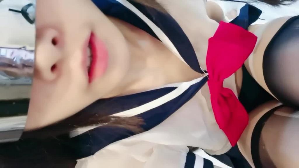 清纯又淫荡反差18小萝莉,双马尾情趣制服,无毛嫩穴 预览截图 2