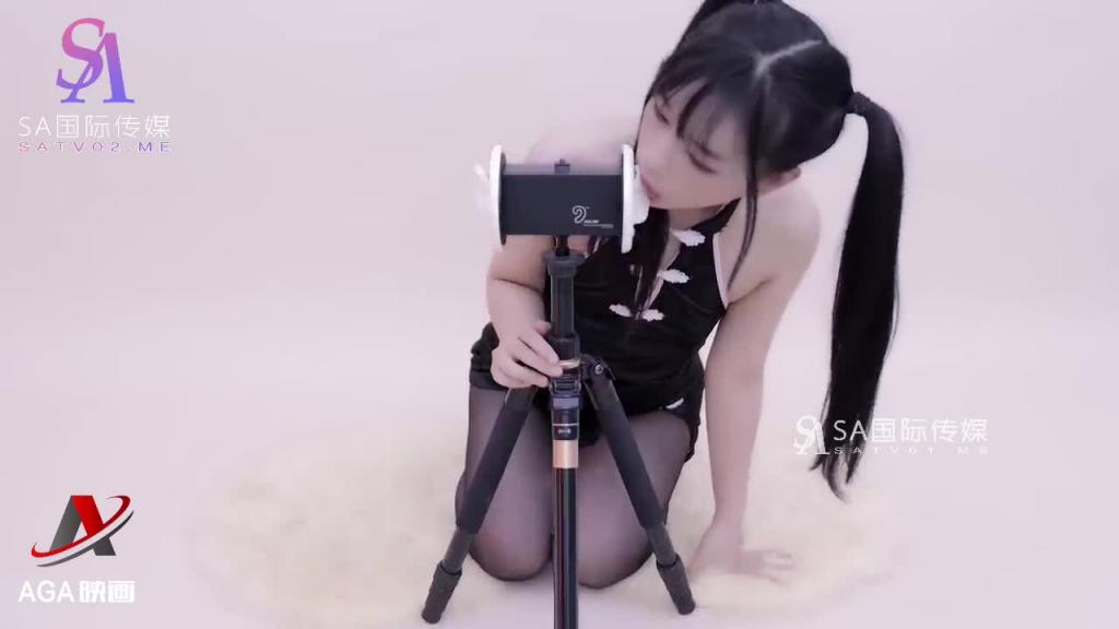 AGAT105-ASMR晓美黑丝旗袍-深度舔耳含住你的耳朵 预览截图 1