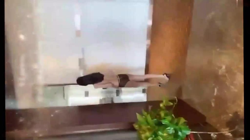 推特S级身材反差女神Wisteriawon露出3P 预览截图 3
