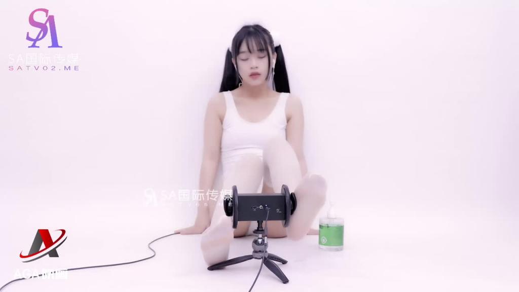 AT267-ASMR娇嫩白丝少女-足交摩擦舔耳 预览截图 10