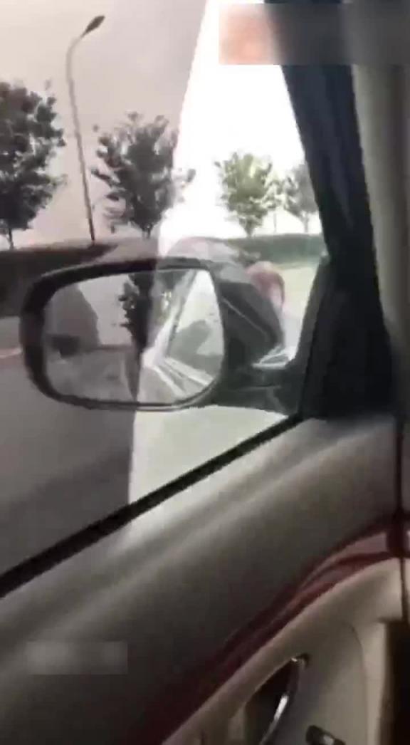 中午开车接漂亮小情人下班准备到酒店干她,美女不想去,让把车开在路边车震,环卫大爷还在旁边打扫卫生了 预览截图 6