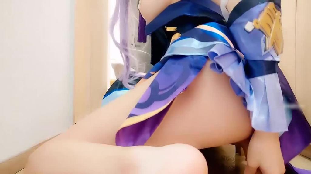 极品萝莉【魔物喵】绝美COS《原神》刻晴的呻吟. 预览截图 6