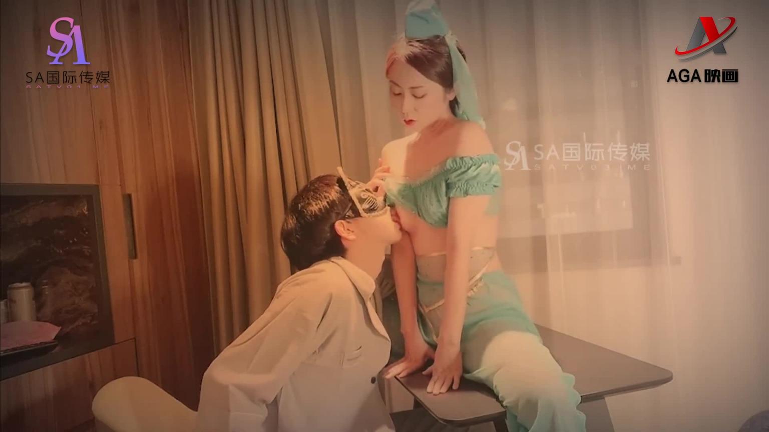 AGAW741：穿着阿拉伯服装的美丽女士散发着性感的气味 1 预览截图 4
