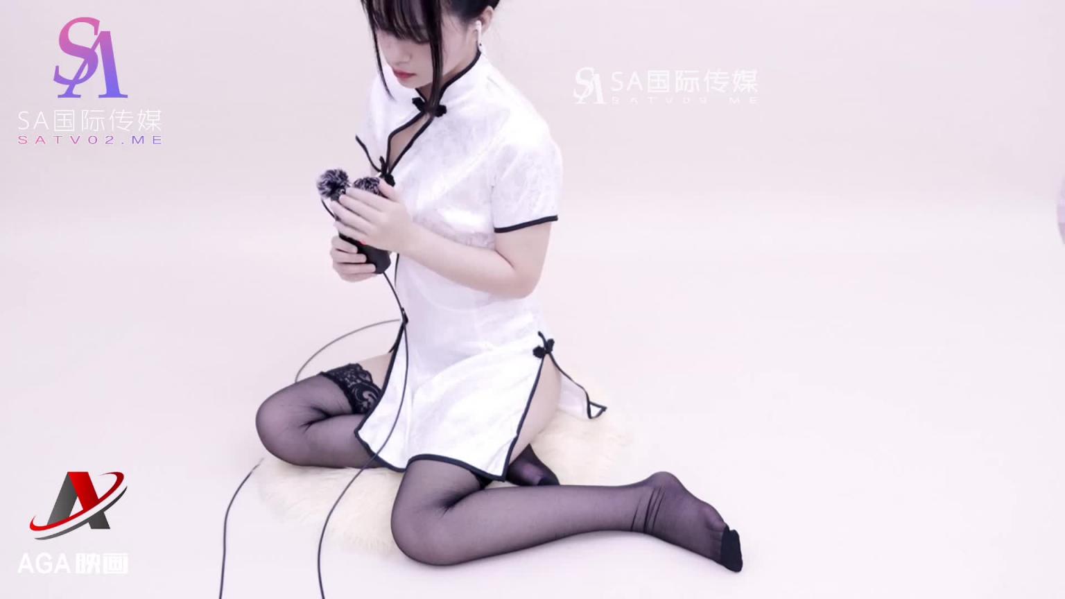 AGAT026-ASMR-晓美旗袍诱惑-弹舌音 按摩 喘息 预览截图 3