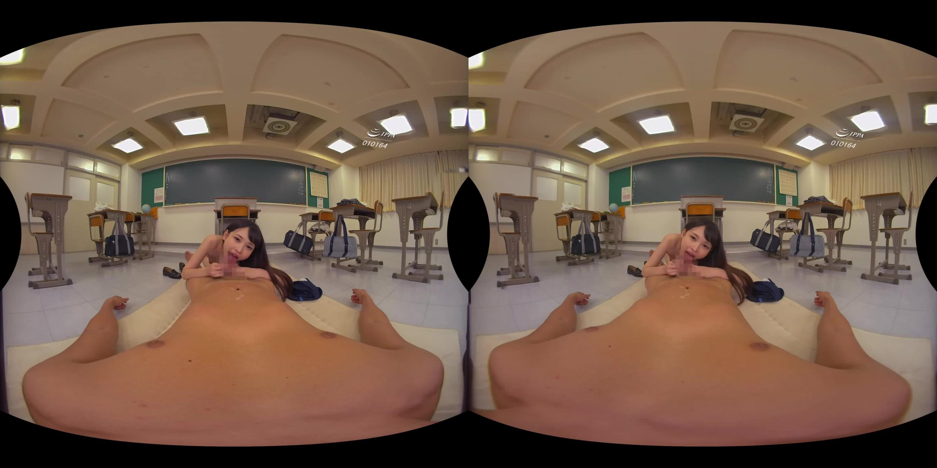 【5】VR 超长篇 在校内与后宫美少女甜蜜爱爱到中出 五十岚星兰 神谷充希 迹美朱里 桃尻花音 第五集 AVOPVR-106 预览截图 4