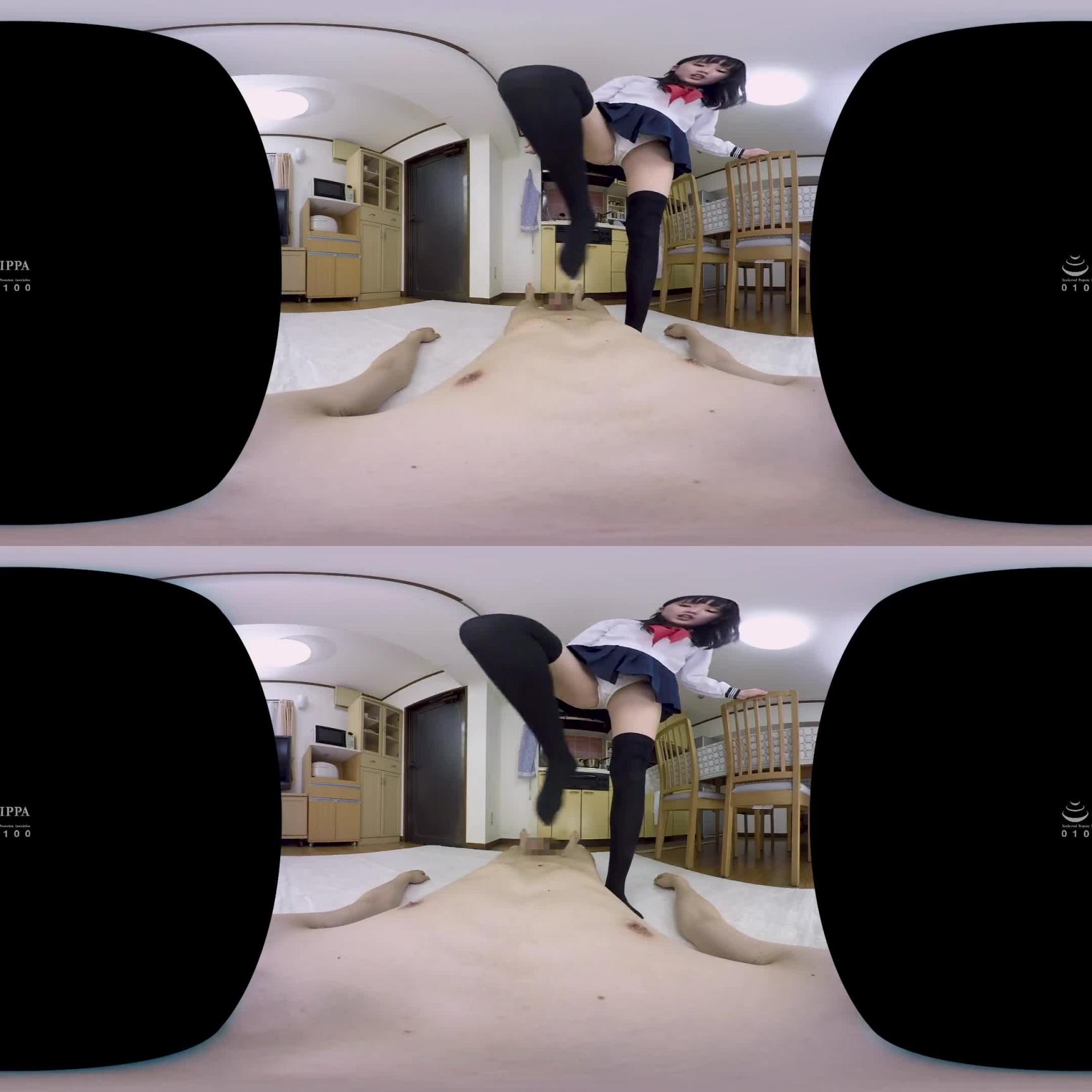 【2】VR 对妹妹的绝对领域勃起!禁忌的近亲相姦无套中出! 宫崎彩 第二集 h_910vrvr00012 预览截图 1