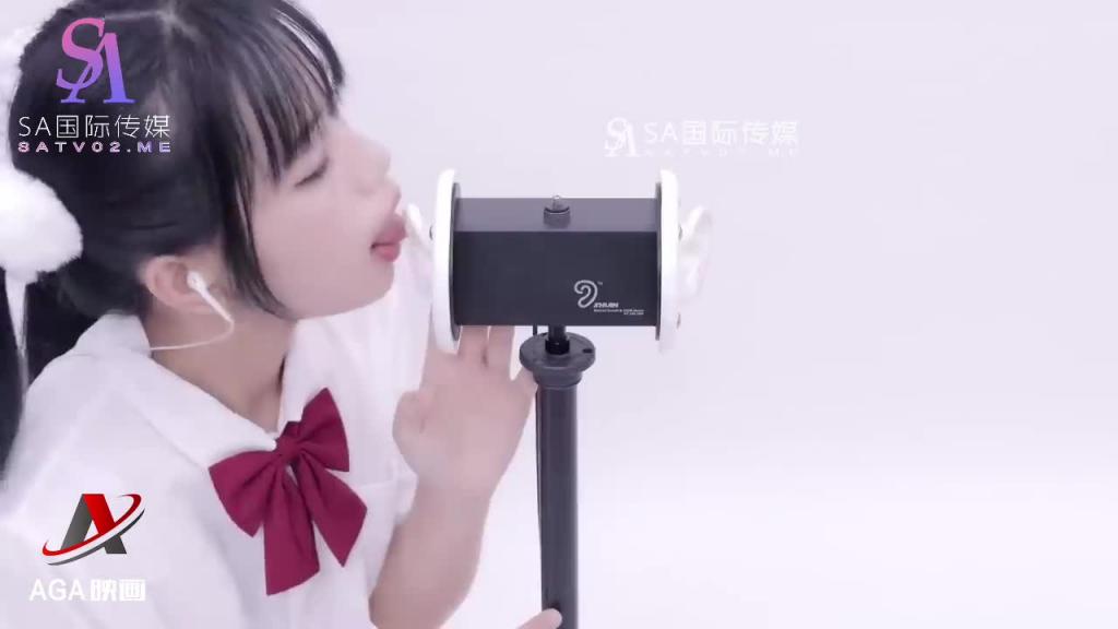 AT176-ASMR双马尾JK妹-深度舔耳弹舌喘息 预览截图 8