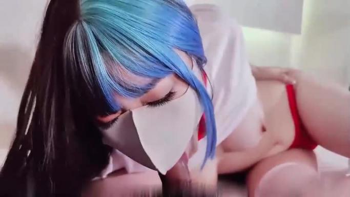 潮喷淫娃〖小水水〗纯欲白丝小淫娃被大鸡巴操喷潮吹 预览截图 3