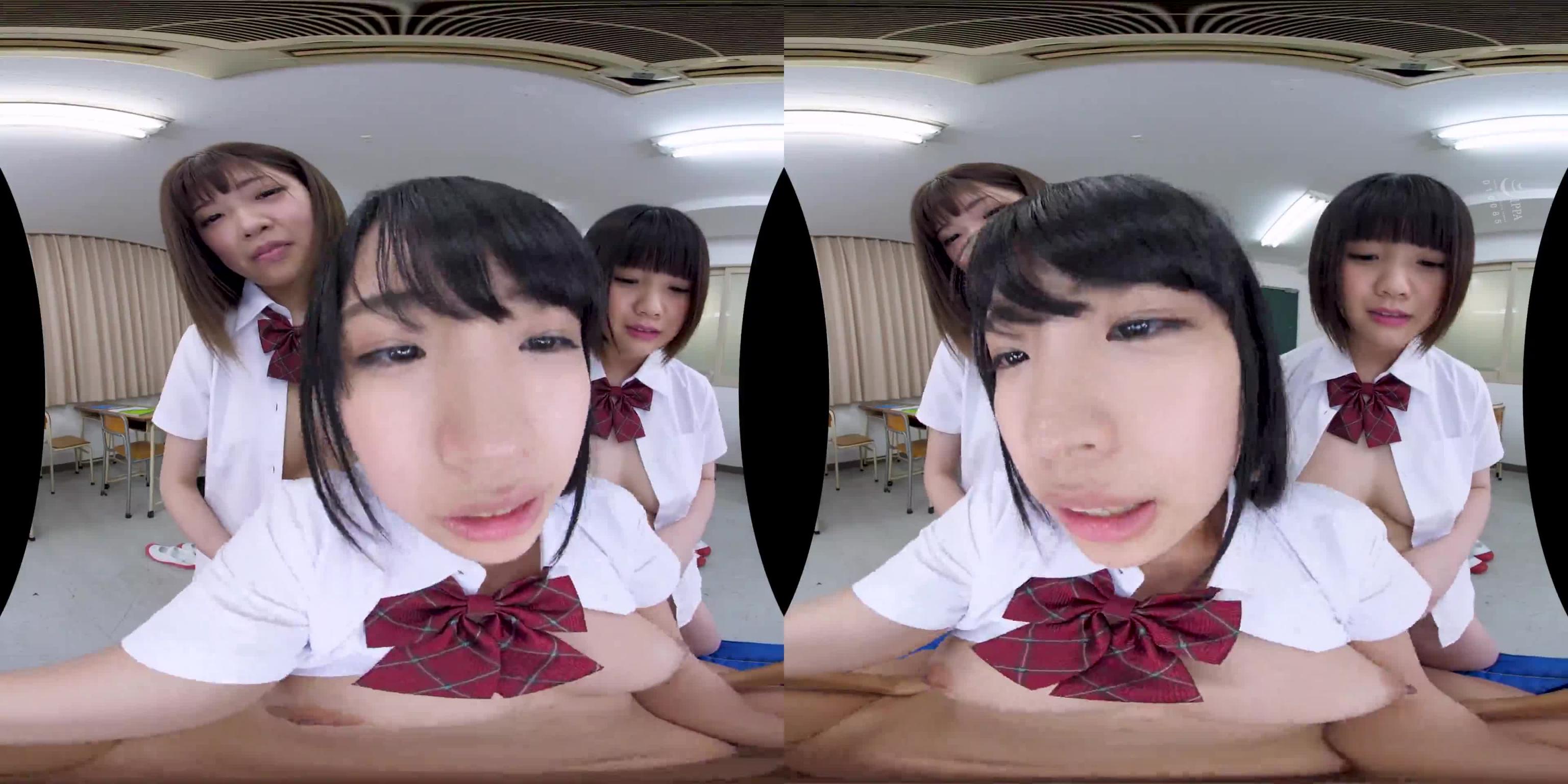 【3】VR 长篇 在阴盛阳衰学校遭春光诱惑到勃起! 第三集 55tmavr00051 预览截图 10