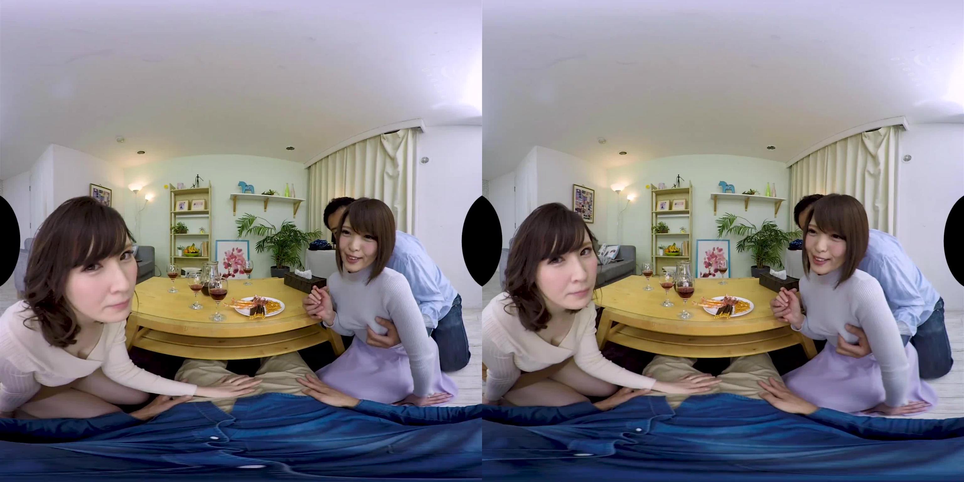 【1】VR 超刺激!互换人妻砲友乱交体验! 第一集 njvr00010 预览截图 6