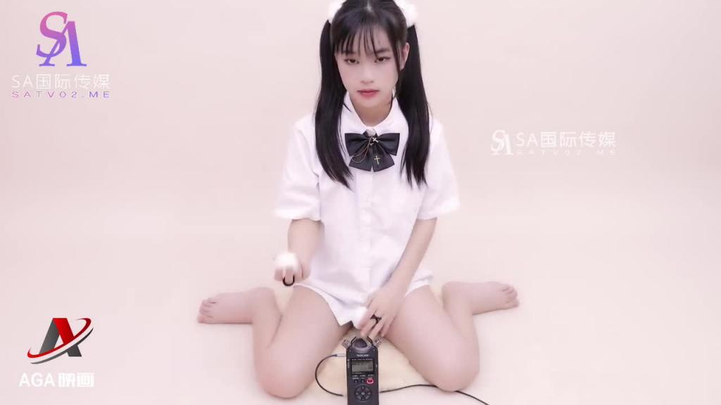 AT140-ASMR晓美JK衬衣诱惑-超舒适棉球摩擦双耳 预览截图 6