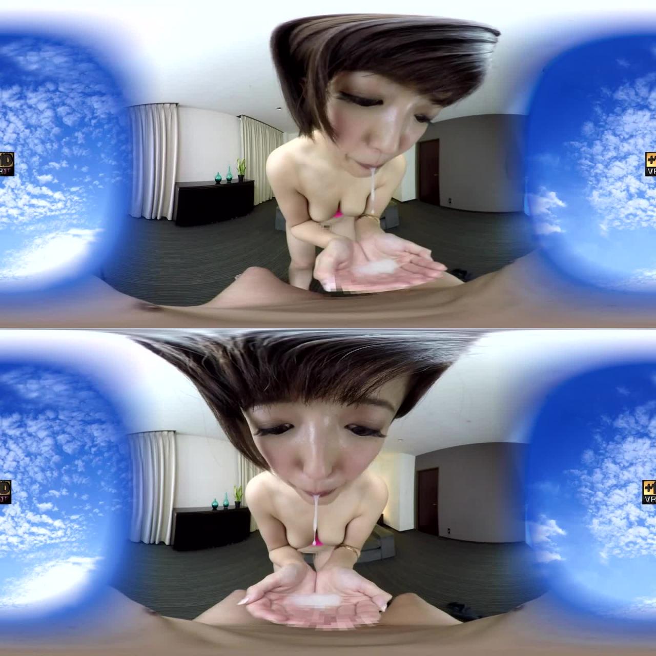 这女的用眼神视姦妳 VR版 水野朝阳 2wpvr00017 预览截图 12