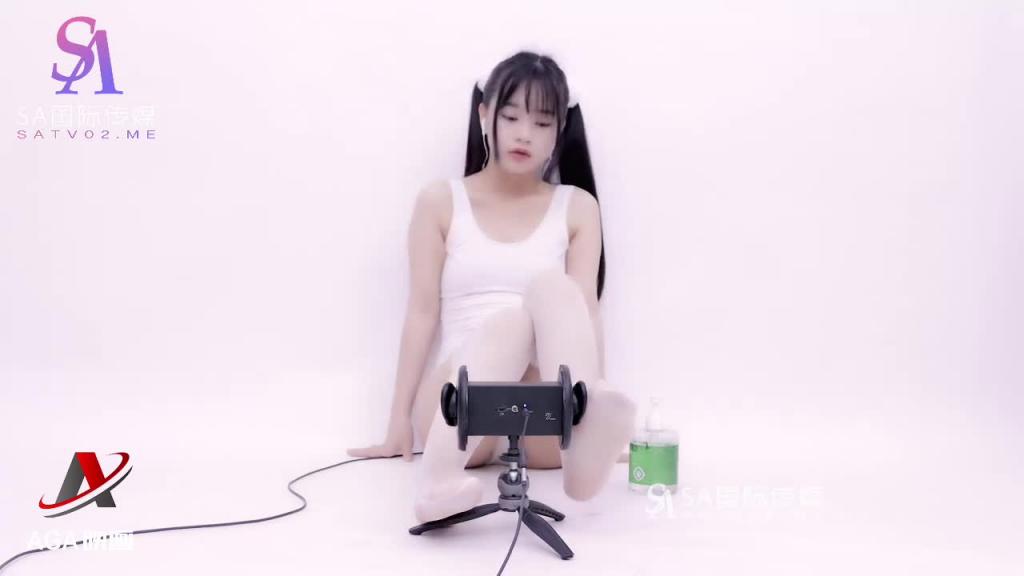 AT267-ASMR娇嫩白丝少女-足交摩擦舔耳 预览截图 6