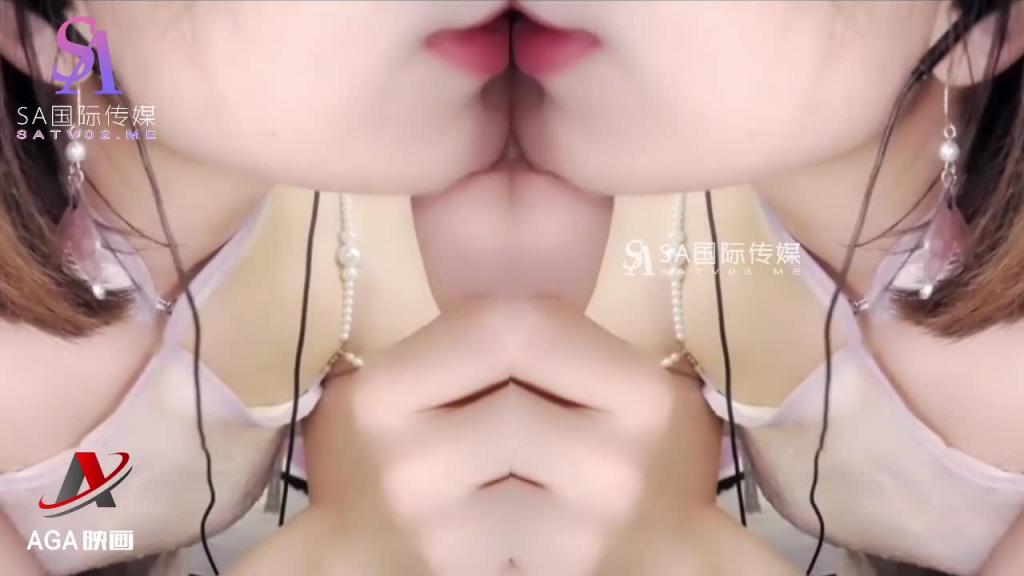 AT170-ASMR双人吹气亲吻-女仆侍奉主人睡觉 预览截图 12