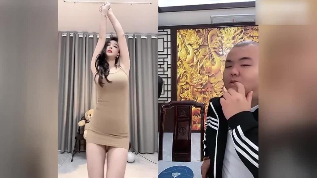 【抖音主播-御姐天花板】跳骚舞内裤漏出来，瞬间上头了 预览截图 4
