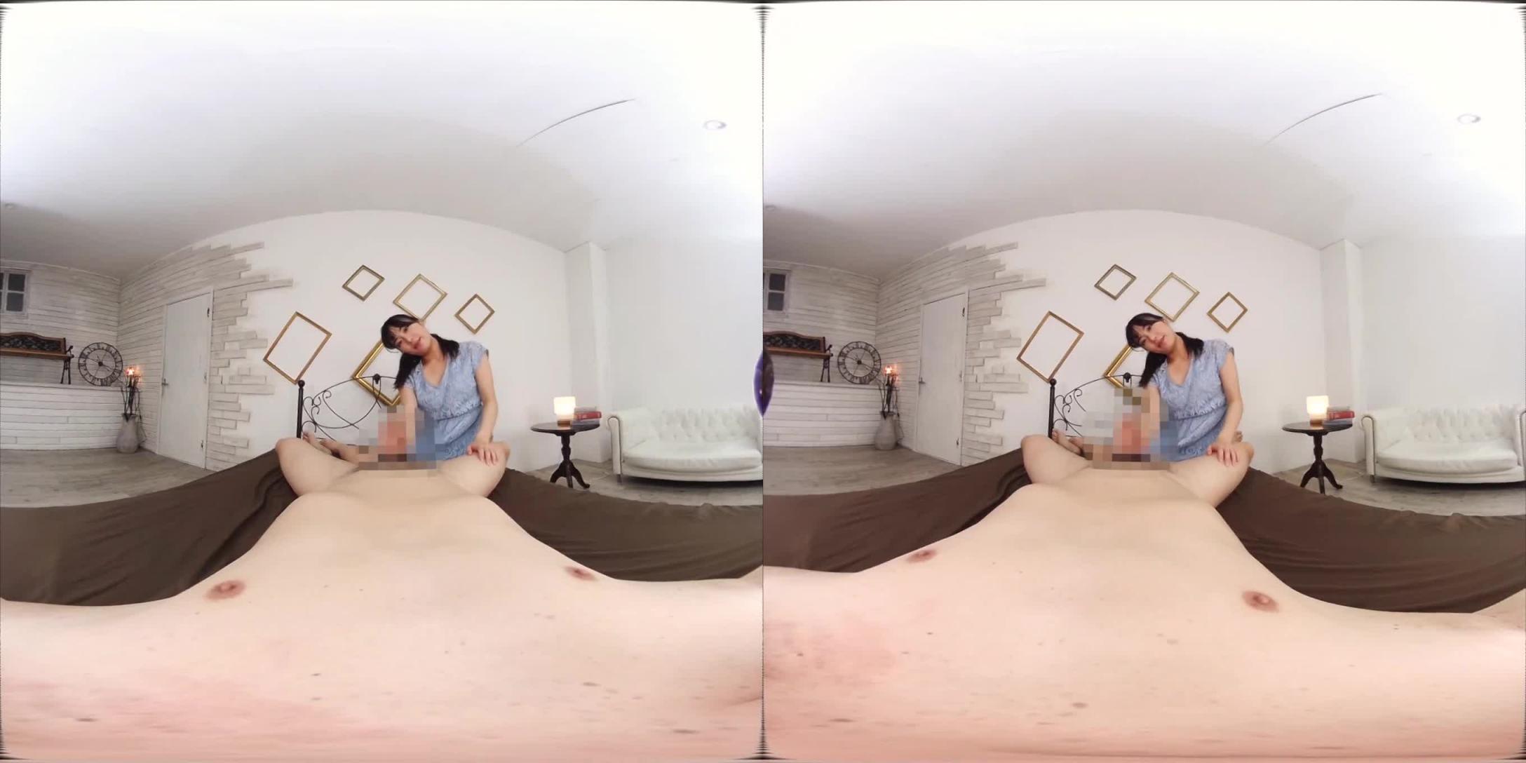 【1】VR 龟头顶到脸颊突起侍奉口交 由爱可奈 第一集 h_1282mxvr00026 预览截图 10