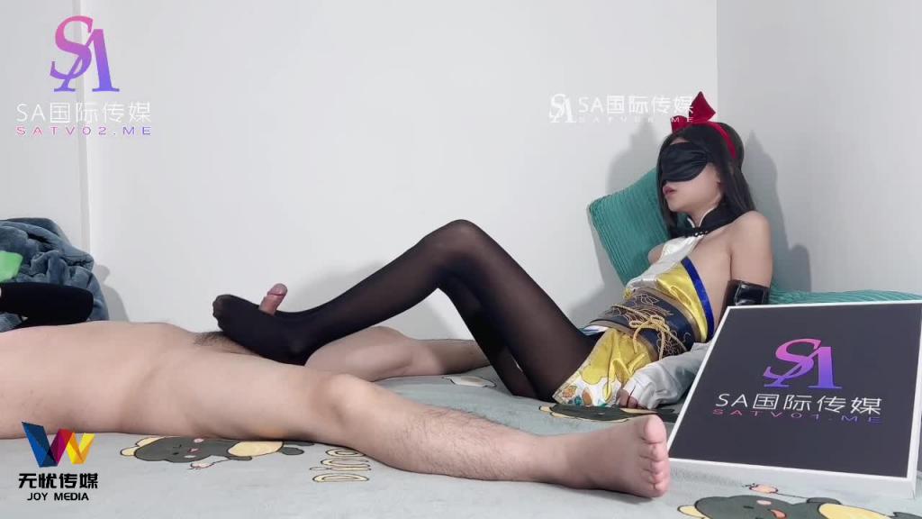 sawy349-cosplay《永劫无间》胡桃诱惑黑丝极致性感你顶得住吗?-成片 预览截图 1