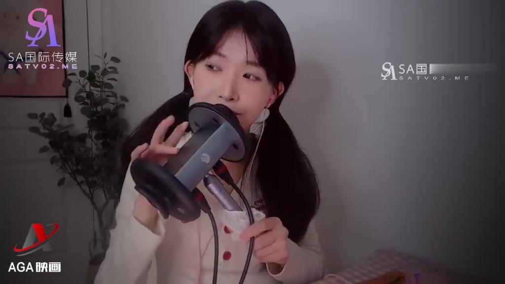 【ASMR】网红芝麻酱深度舔耳-可看见舌尖搅动 预览截图 12