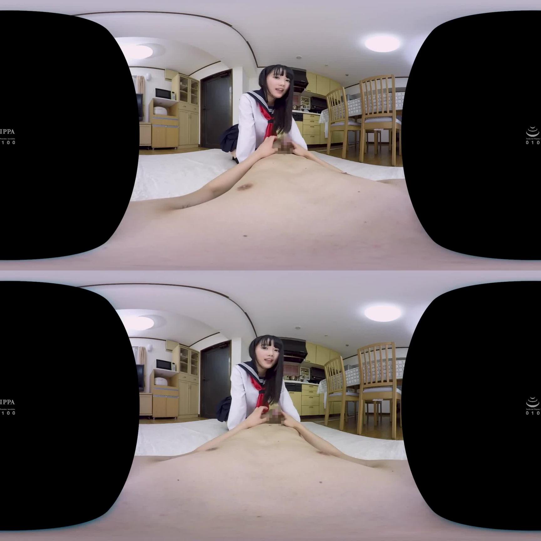 【2】VR 对妹妹的绝对领域勃起!禁忌的近亲相姦无套中出! 宫崎彩 第二集 h_910vrvr00012 预览截图 6