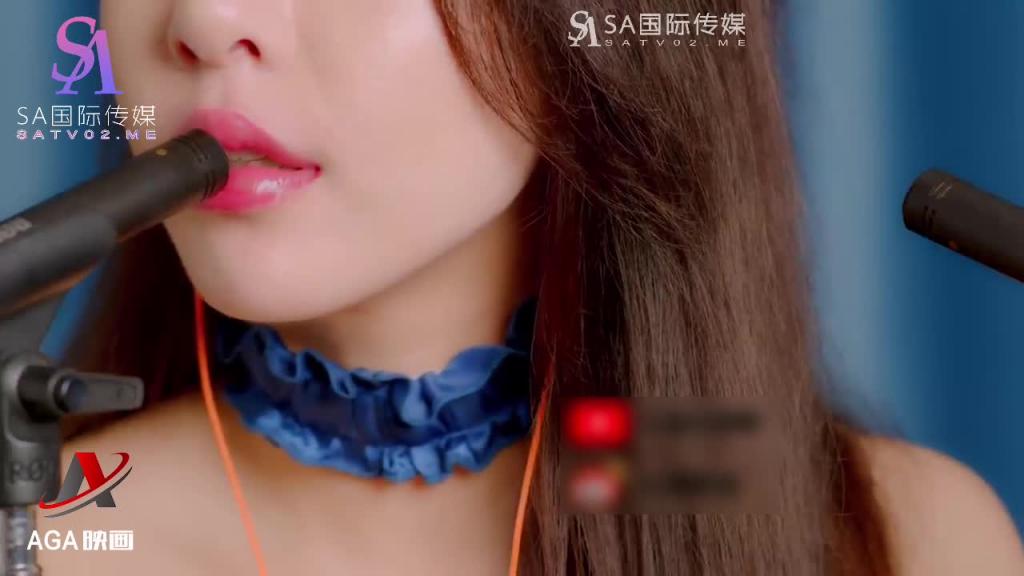 AT139-ASMR小萌深度舔耳-舌头伸入呻吟喘息 预览截图 2